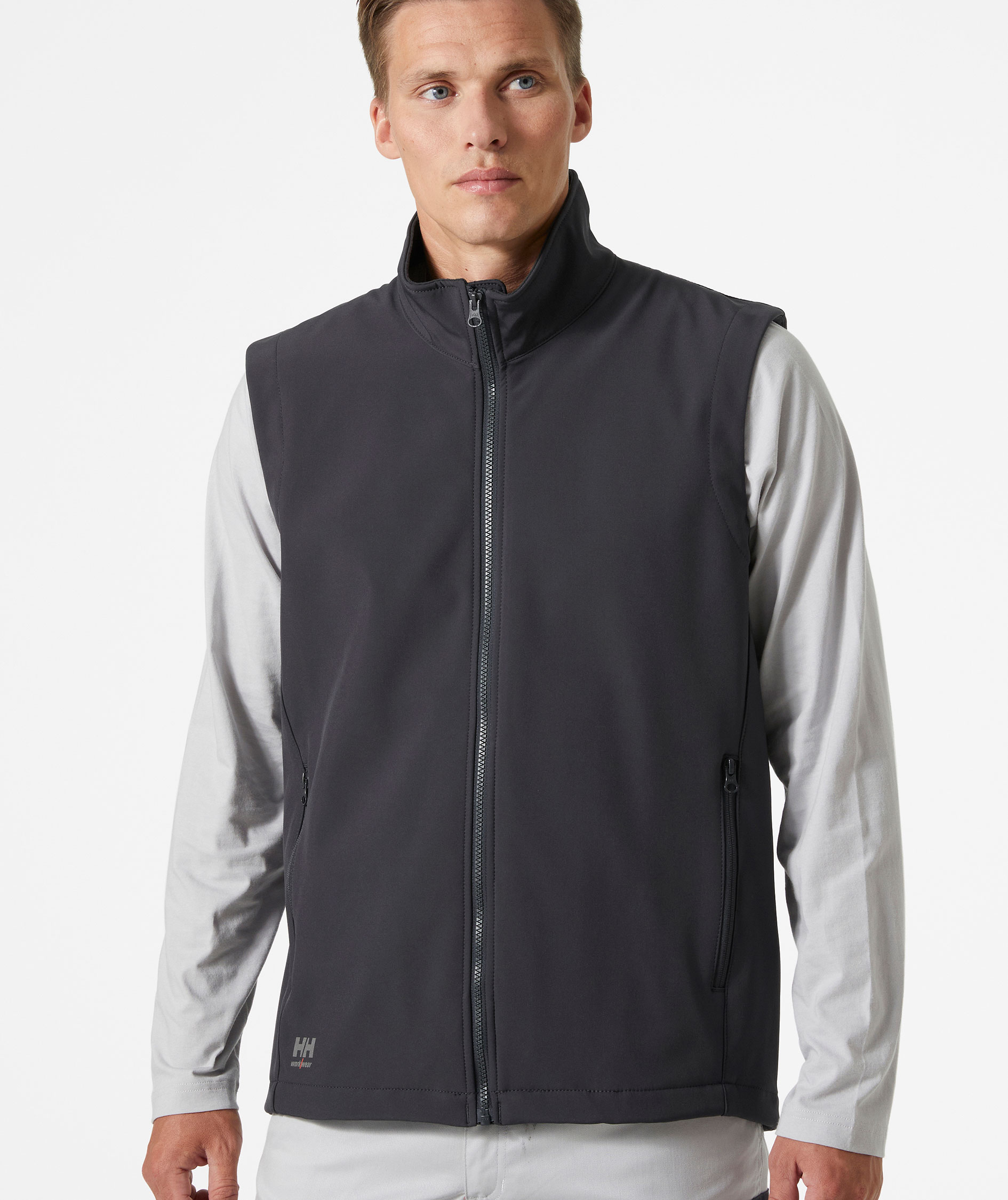 Helly Hansen Manchester 2.0 softshell vest, Ebony, large image number 1