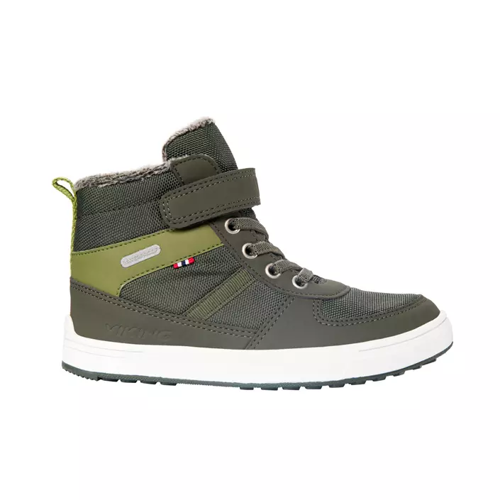 Viking Lucas WP winter boots for kids, Pine/Olive, large image number 0