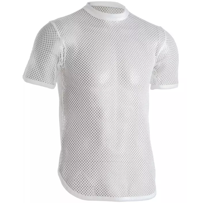 Dovre short-sleeved mesh undershirt, White, large image number 0
