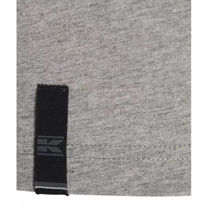 Kramp Technical Grandad T-skjorte, Lys grå flekkete, large image number 2