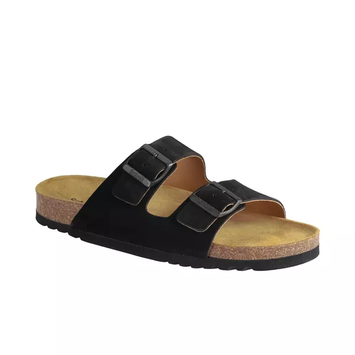 Scholl Julien suede sandaler, Black, large image number 0