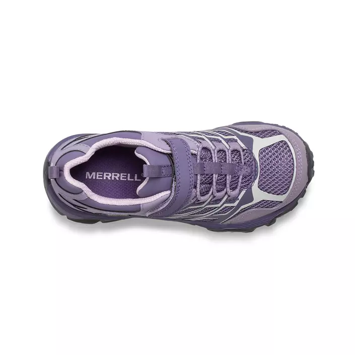 Merrell Moab FST Low A/C WP sneakers for kids, Cadet/Purple Ash, large image number 3