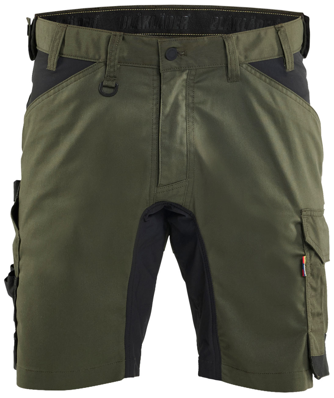 Bl&aring;kl&auml;der arbetsshorts, Skog gr&ouml;n/svart, Skog gr&ouml;n/svart, swatch