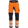 Tranemo Vision HV women's work trousers, Hi-vis Orange/Marine