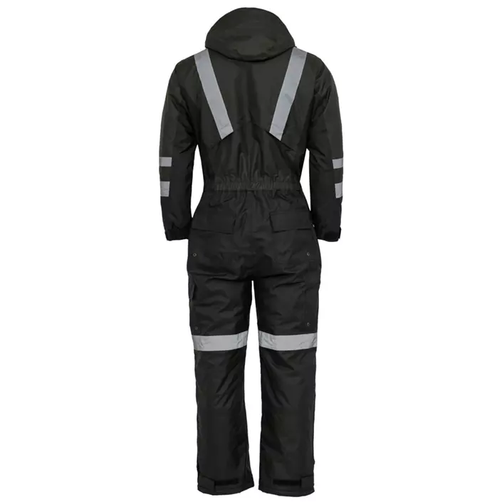 Elka Working Xtreme women's thermal coverall, Charcoal/Black, large image number 2