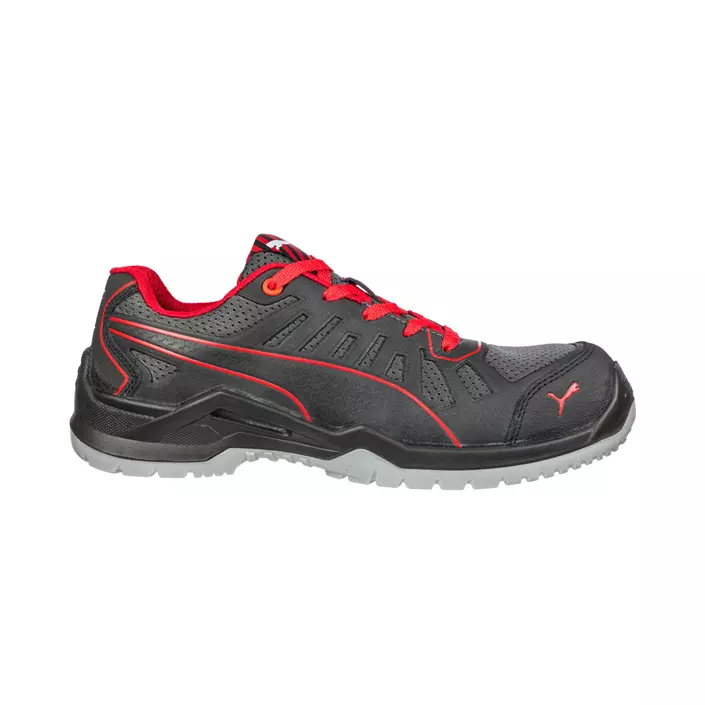 Puma Fuse TC Low safety shoes S1P, Black/Red, large image number 0