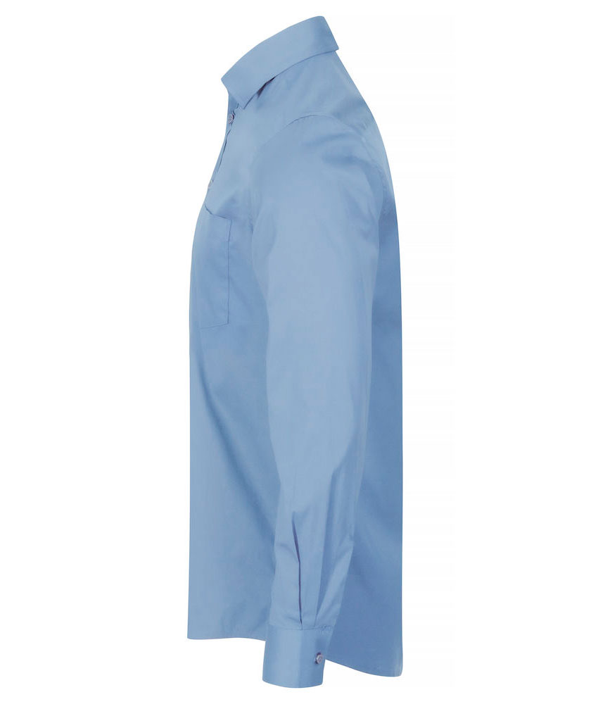 Clique Stretch Shirt, Light blue, large image number 2