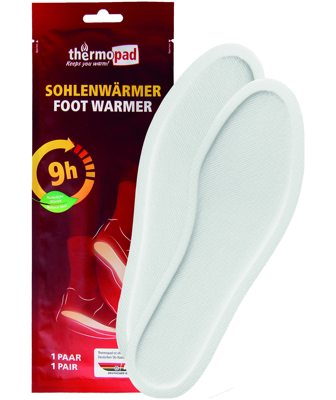 Thermopad fotv&auml;rmare, Vit