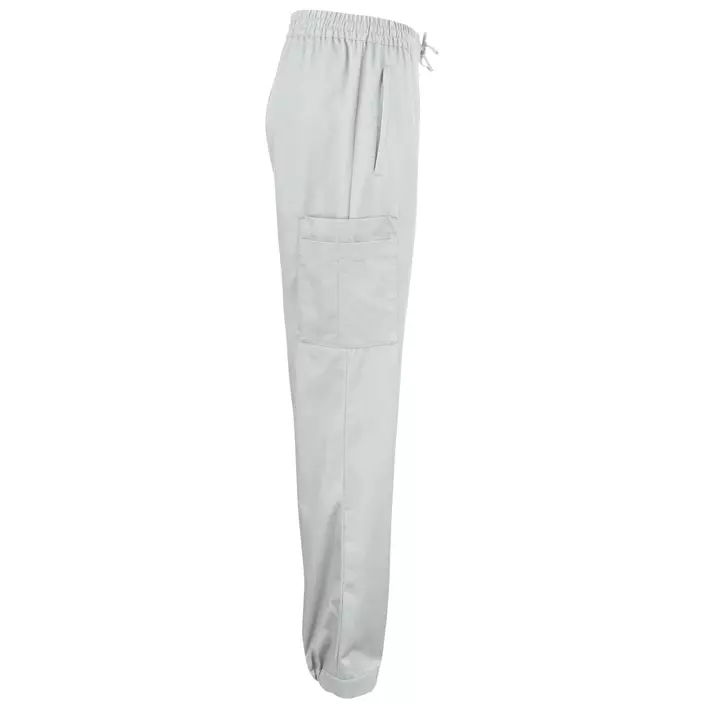 Smila Workwear Adam  trousers, White, large image number 1