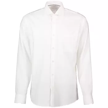 Seven Seas Dobby Royal Oxford modern fit Hemd mit Brusttasche, Weiß