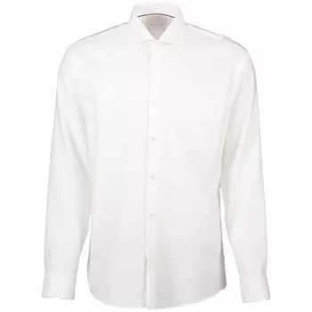 Seven Seas Dobby Royal Oxford modern fit skjorta med bröstficka, Vit