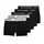 Jack & Jones JACSOLID 5-pack kalsonger, Black/white, Black/white, swatch