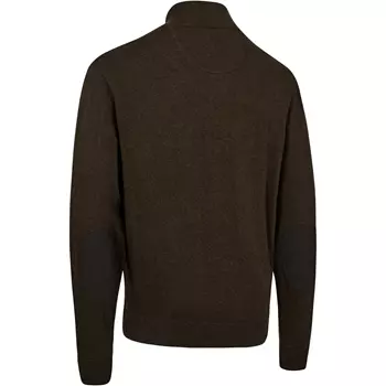 Deerhunter Harrington half zip striktrøje med merinould