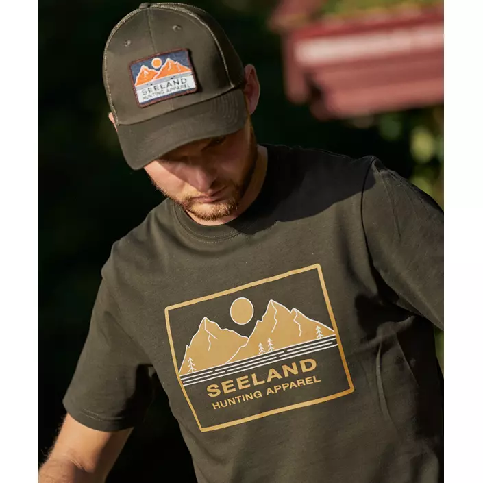 Seeland Kestrel T-shirt, Grizzly brown, large image number 5