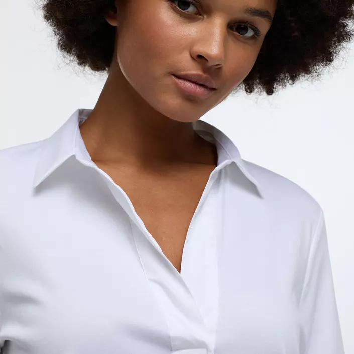 Eterna Jersey Regular fit women's shirt, White, large image number 3