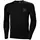 Helly Hansen Lifa Thermounterhemd mit Merinowolle, Schwarz, Schwarz, swatch