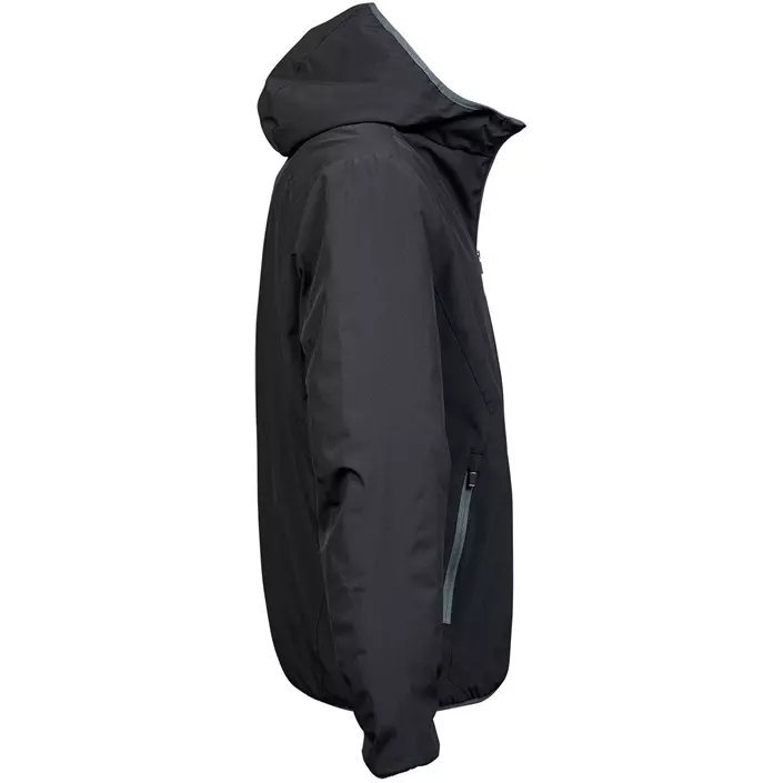 Tee Jays Competition softshell jacket, Black/Space Grey, large image number 2