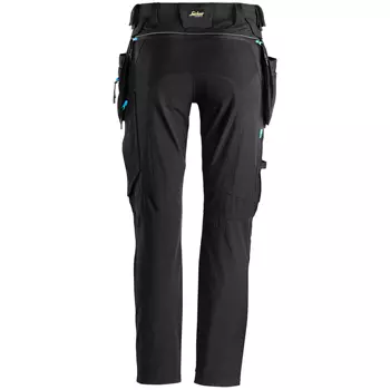 Snickers LiteWork craftsman trousers 6208 full stretch, Black