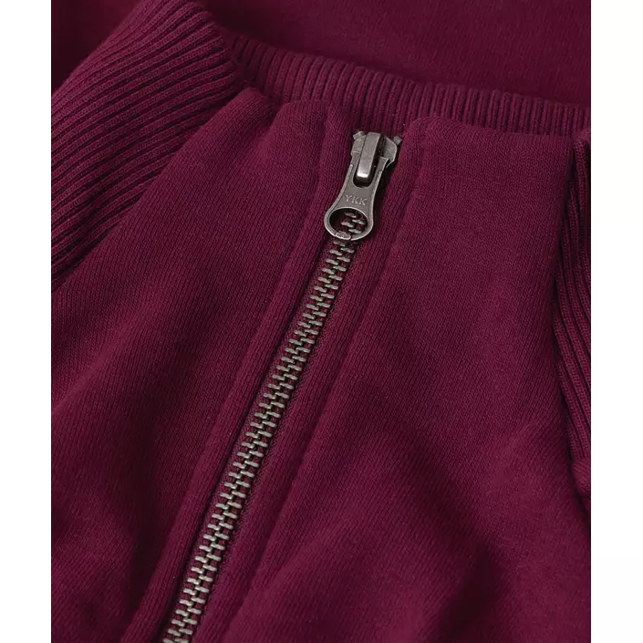 ID sweat cardigan, Bordeaux, large image number 3