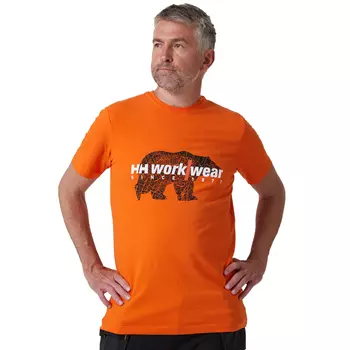 Helly Hansen T-skjorte, Mørk Oransje