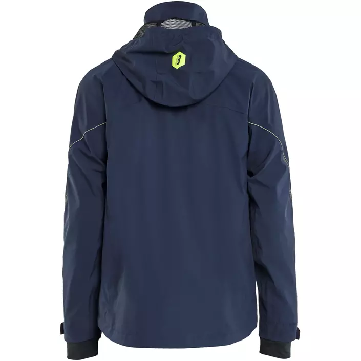 Blåkläder Shelljacke full stretch, Dunkel Marine/Hi-Vis Gelb, large image number 1