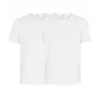Dovre 2-pack short-sleeved undershirt, White
