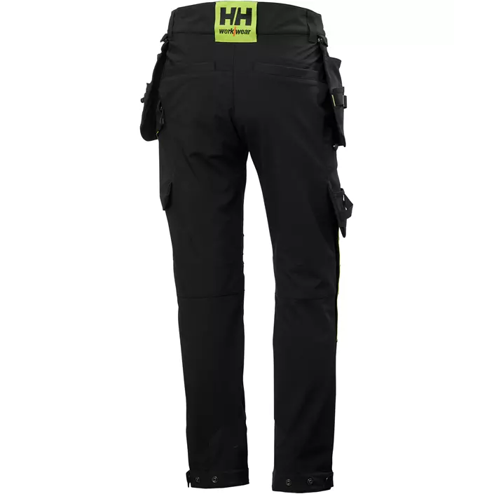 Helly Hansen Magni craftsman trousers full stretch, Black, large image number 2