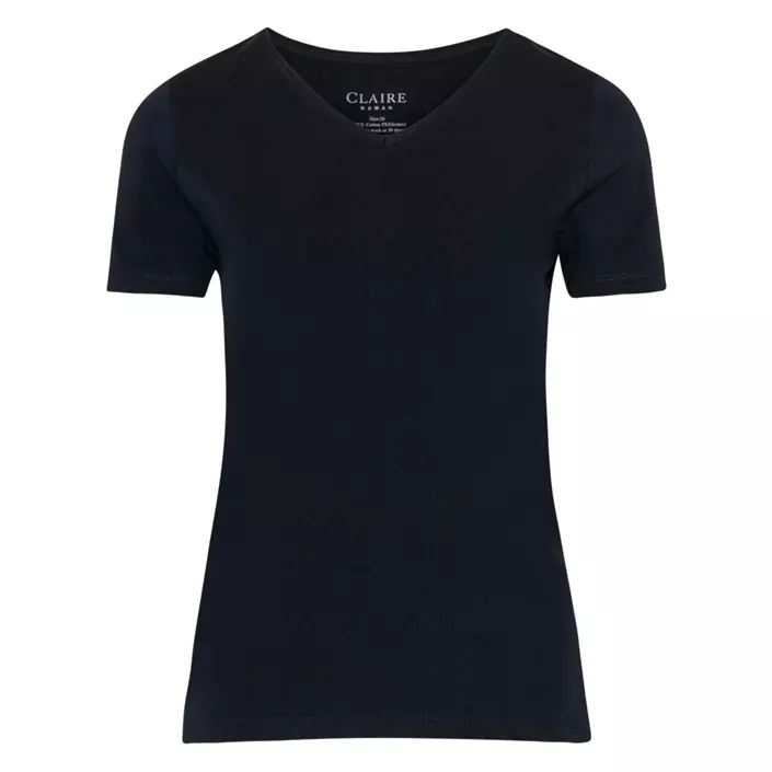 Claire Woman Aida Damen T-Shirt, Dark navy, large image number 0