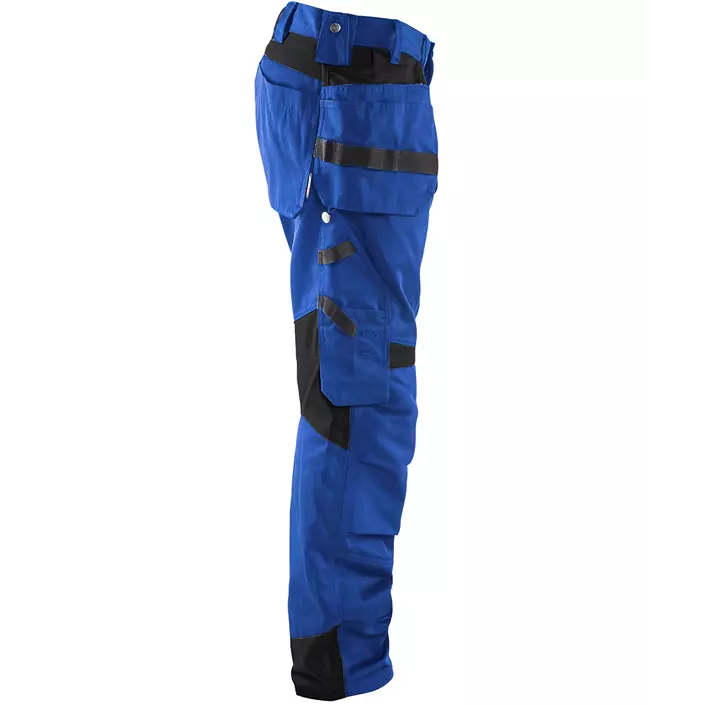 Blåkläder craftsman trousers, Cobalt blue/black, large image number 3
