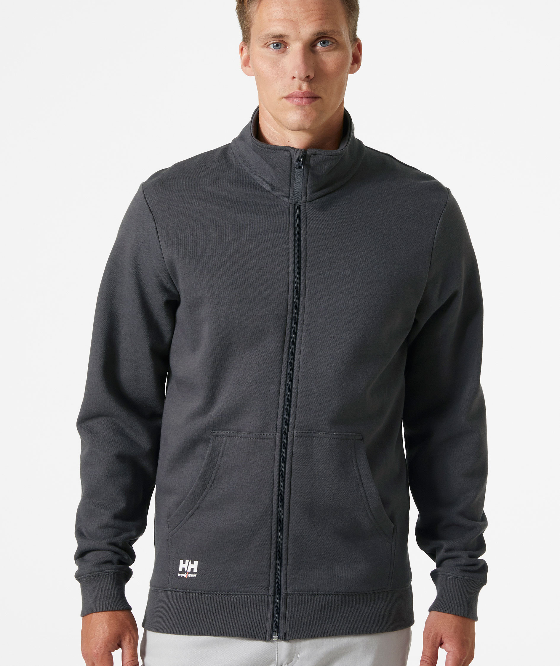 Helly Hansen Classic cardigan, Dark Grey, large image number 1