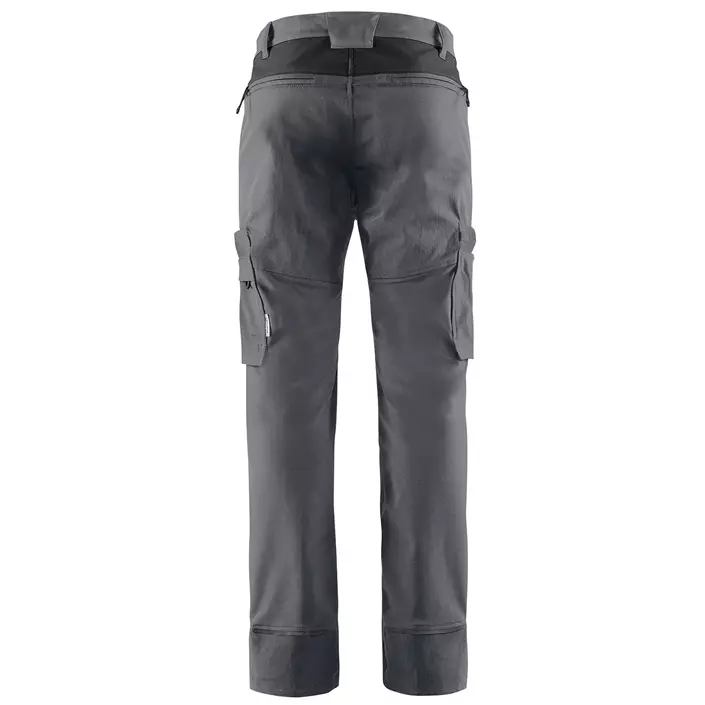 Fristads arbejdsbukser 2653 LWS full stretch, Grå/Sort, large image number 1