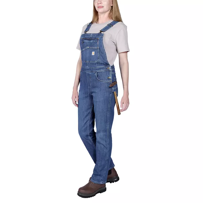 Carhartt denim dame overalls, Arches, large image number 4