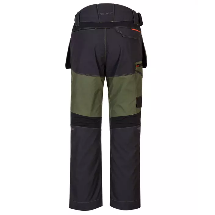 Portwest WX3 craftsmens trousers Full stretch, Olive, large image number 1