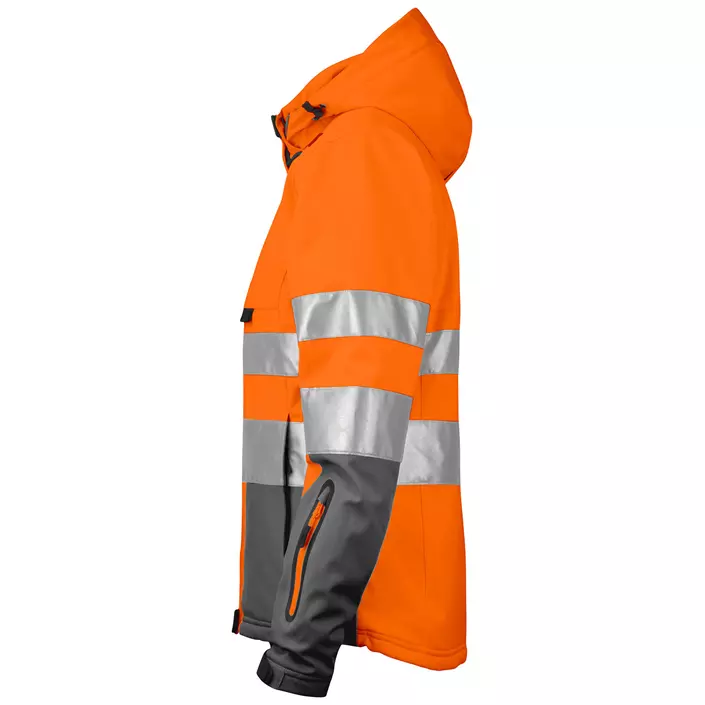 ProJob women's winter jacket 6424, Orange/Grey, large image number 1