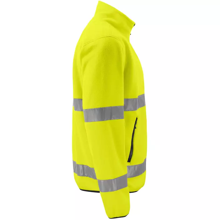 ProJob fleece jacket 6327, Hi-vis Yellow/Black, large image number 3