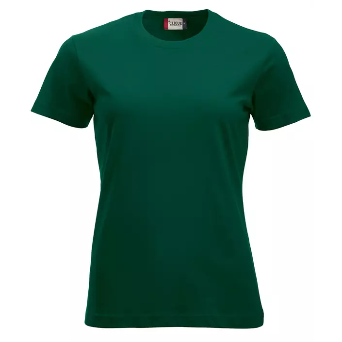 Clique New Classic women's T-shirt, Bottle Green, large image number 0