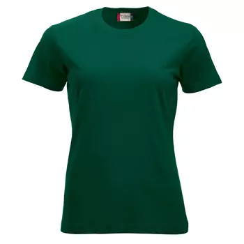 Clique New Classic dame T-skjorte, Flaskegrønn
