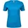 Tee Jays Interlock dame T-skjorte, Azure, Azure, swatch