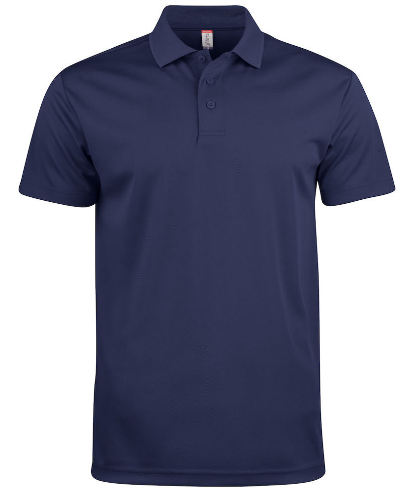 Clique Basic Active  polo shirt, Dark Marine Blue