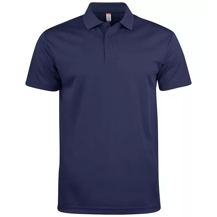 Clique Basic Active  polo shirt, Dark Marine Blue, large image number 0