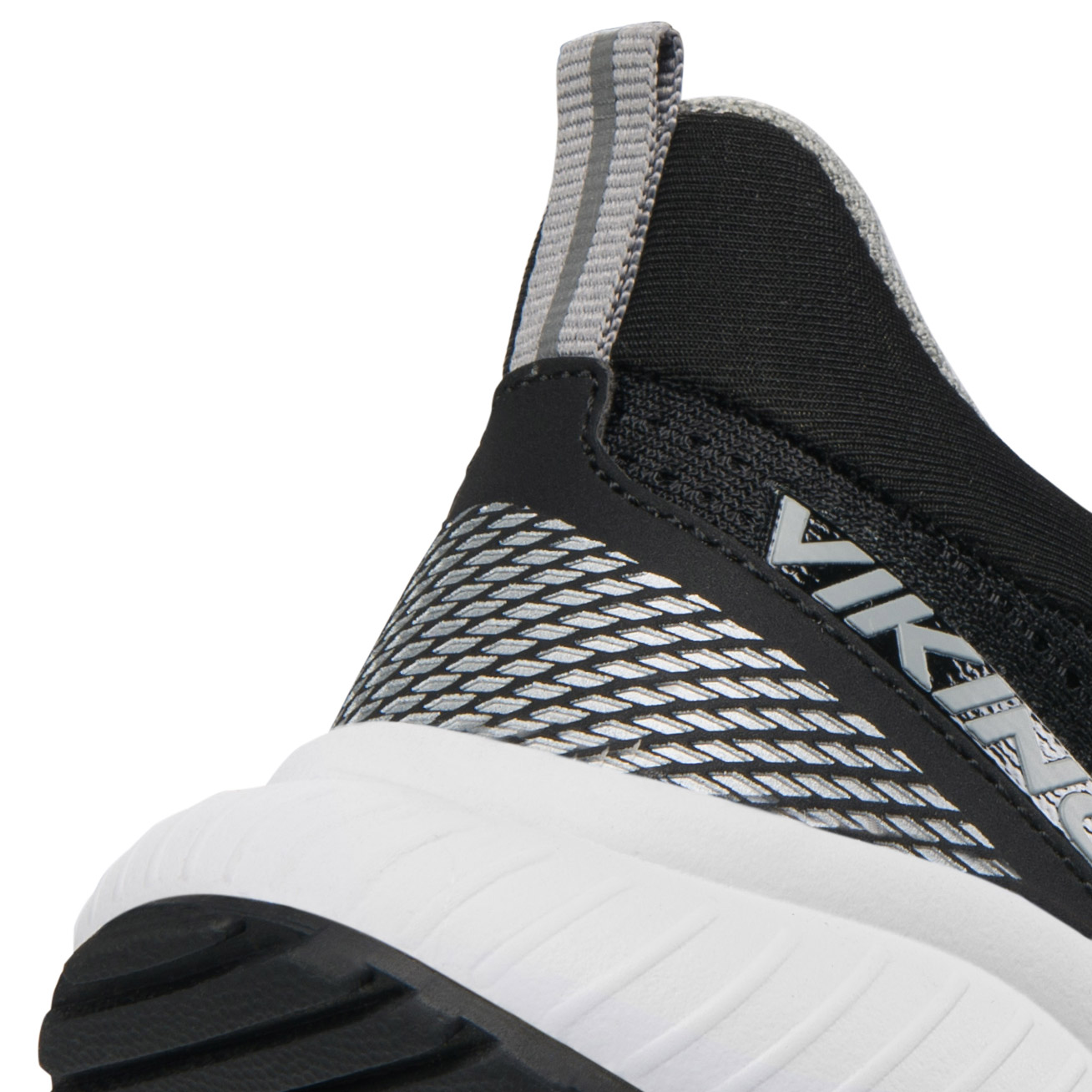 Viking Aero SL sneakers til b&oslash;rn, Black/Granite, Black/Granite, large image number 2