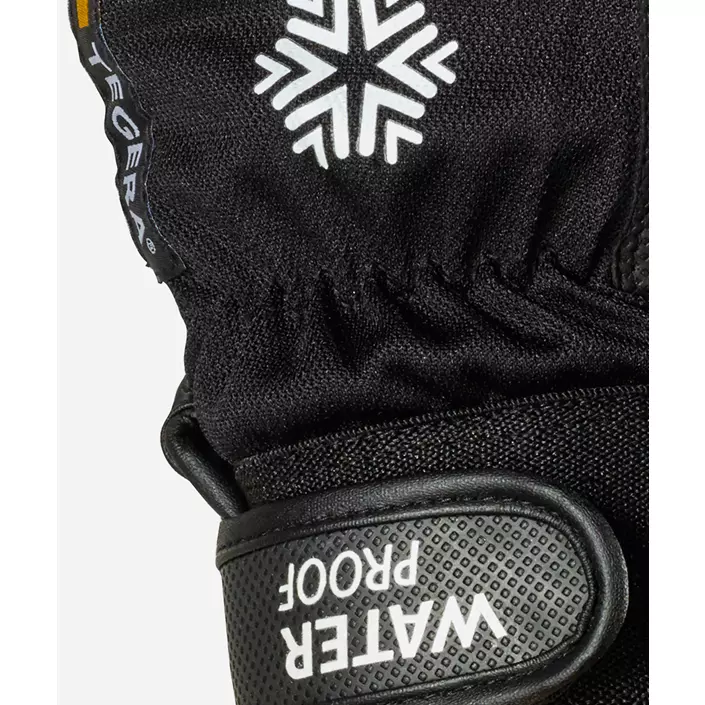 Tegera 517 winter work gloves, Black/Green, large image number 2