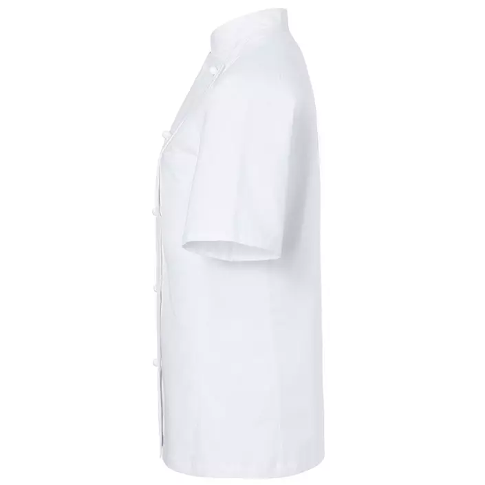 Karlowsky Pauline women's short-sleeved chefs jacket without buttons, White, large image number 3