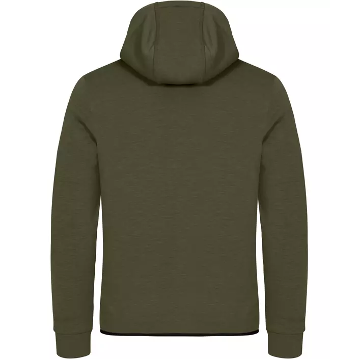 Clique Hayden Hoody Full Zip hoodie med blixtlås, Fog Green, large image number 1