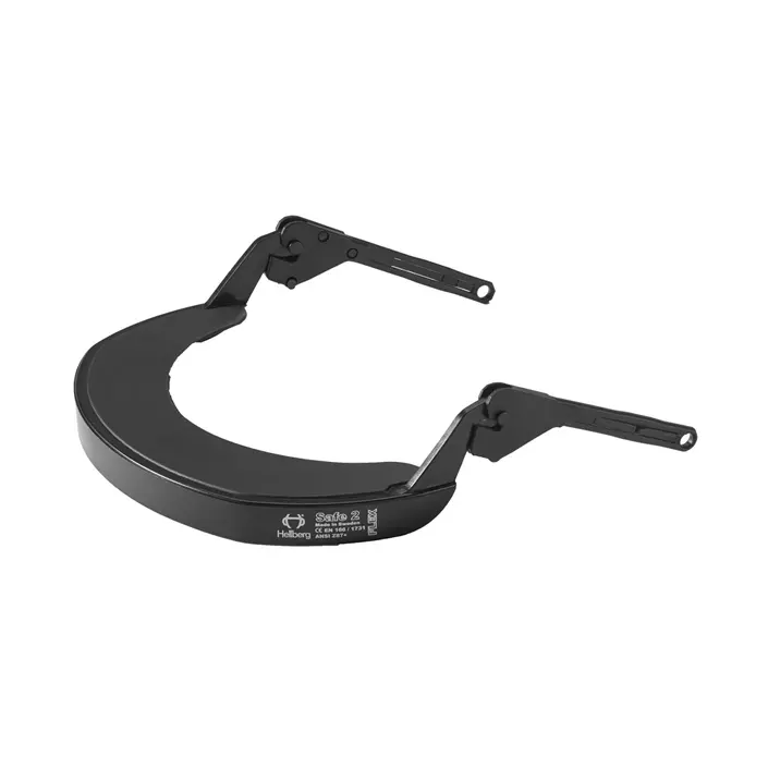 Hellberg Safe2 flexible visor holder, Black, Black, large image number 0