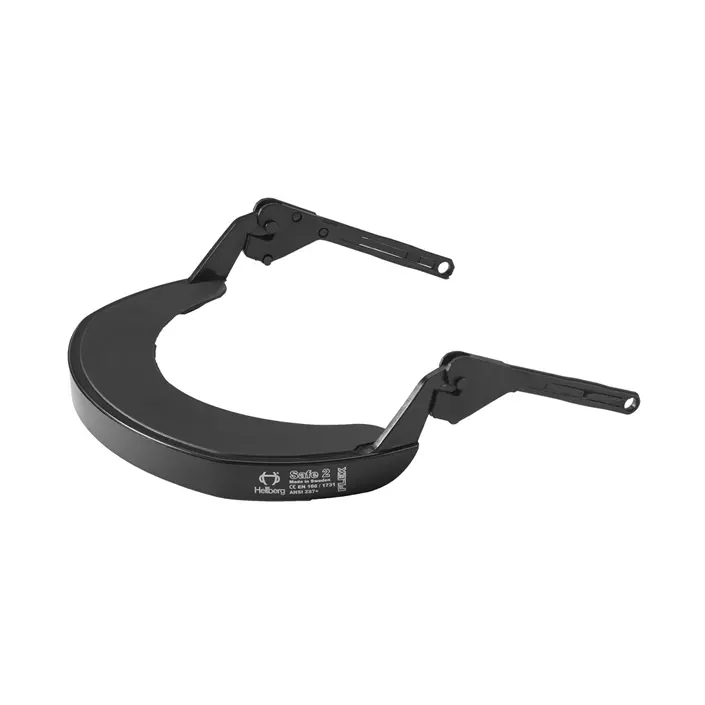 Hellberg Safe2 flexibel visirhållare, Svart, Svart, large image number 0