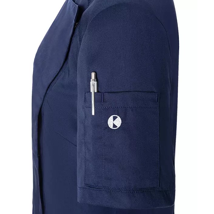 Karlowsky Modern-Look short sleeved chefs jacket, Navy, large image number 3
