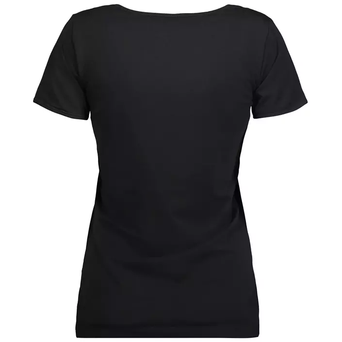 ID Stretch Damen T-Shirt, Schwarz, large image number 2