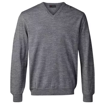 CC55 Copenhagen stickad tröja med merinoull, Stone grå