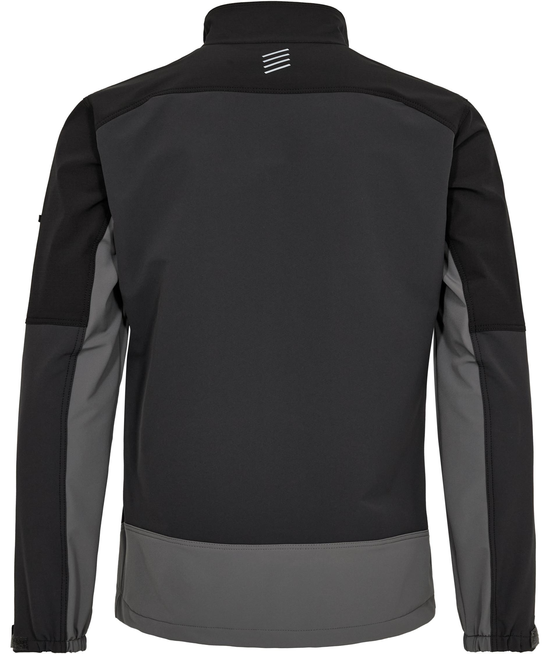 Engel Entire Arbeitsjacke full stretch, Anthracite Grey/Black, large image number 3